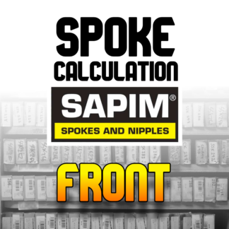 Spoke Calculation - Front Wheel