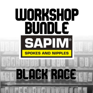 50pcs Workshop Spoke Bundle Sapim Race Black